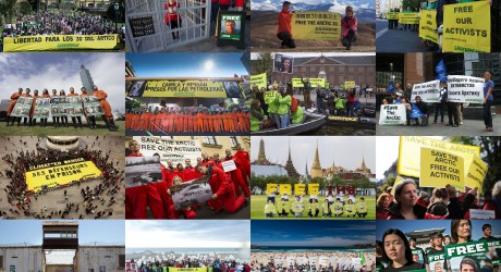 Los activistas del Ártico son <br/>amnistiados por el parlamento ruso
