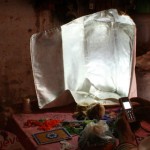 Luz de una manta.