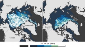 Hielo del Ártico, 1987-2013: impresionante video de NOAA