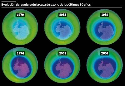 Detectan nuevos gases que destruyen la capa de ozono