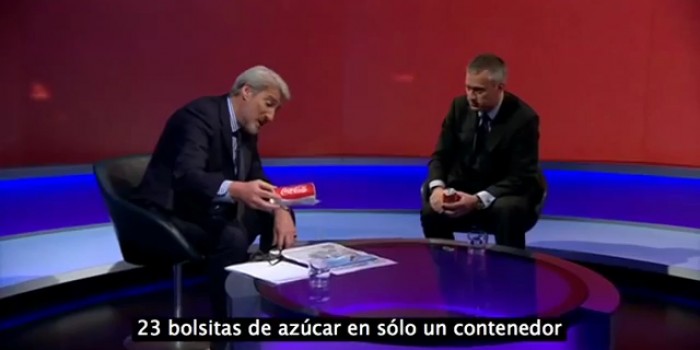 ¿Azúcar en la Coca Cola?