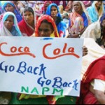 Las protestas contra Coca Cola en India son habituales. 