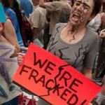 Desde que se discute el fracking, las manifestaciones no han cesado.