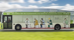 Debutan primer “bio-bus” inglés y nueva generación autos verdes